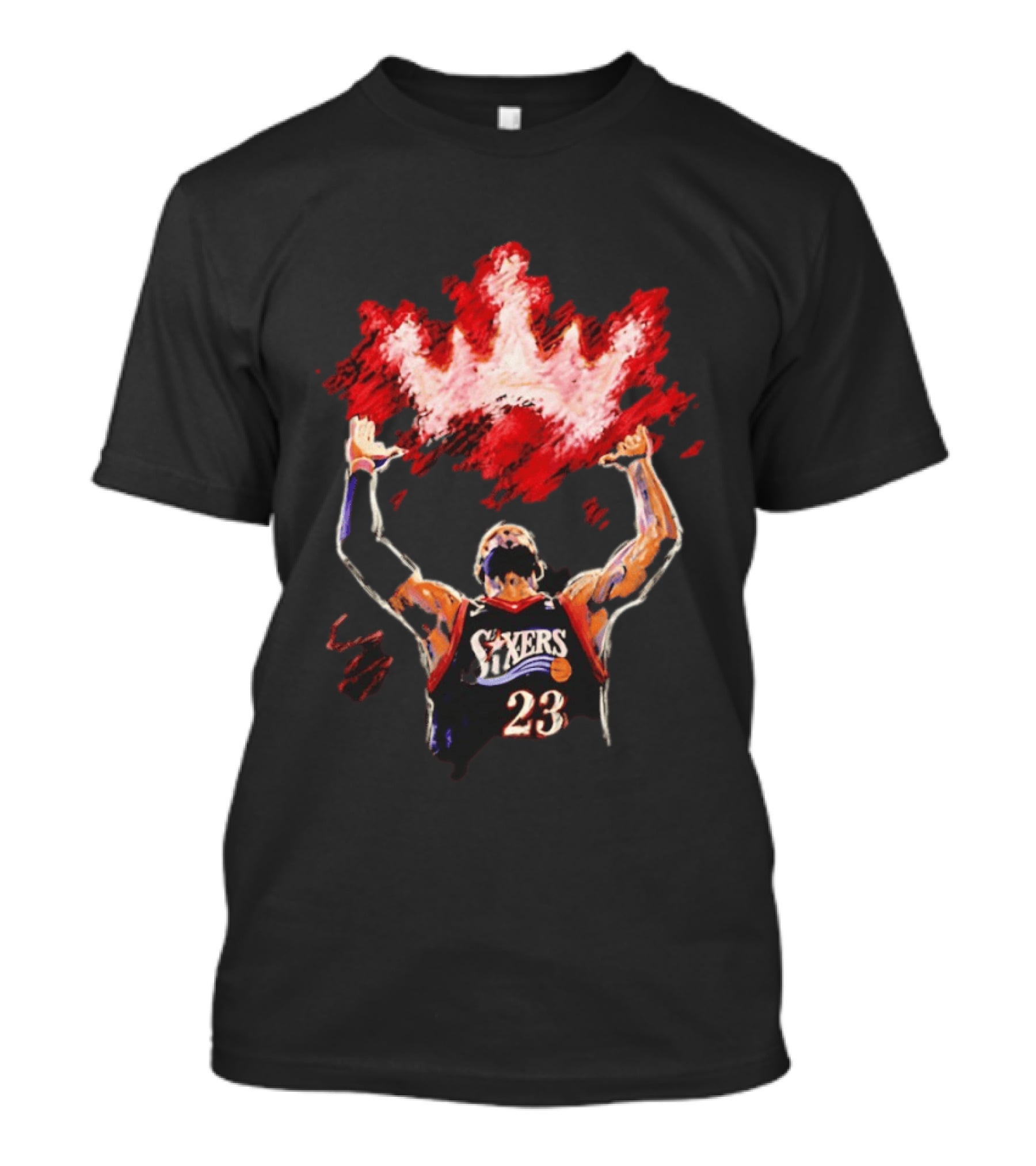 LeBron James The King Philadelphia 76ers NBA 2026 23 Jersey T-Shirt