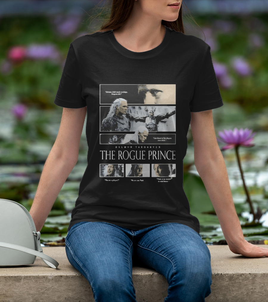 Daemon Targaryen The Rogue Prince Dragons Blood House Of The Dragon T-Shirt