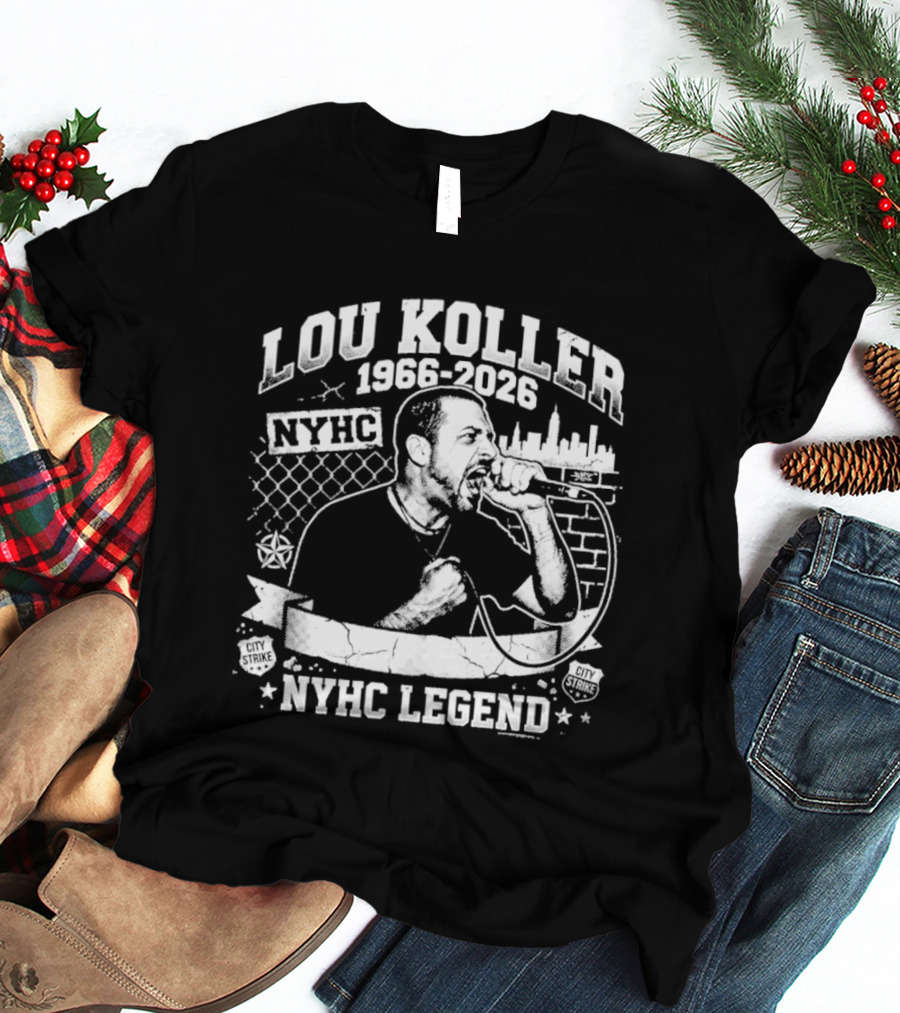 Lou Koller 1966 2026 NYHC Legend NYHC T-Shirt