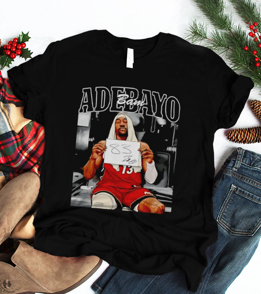 Miami Heat Bam Adebayo Number 13 83 Points T-Shirt