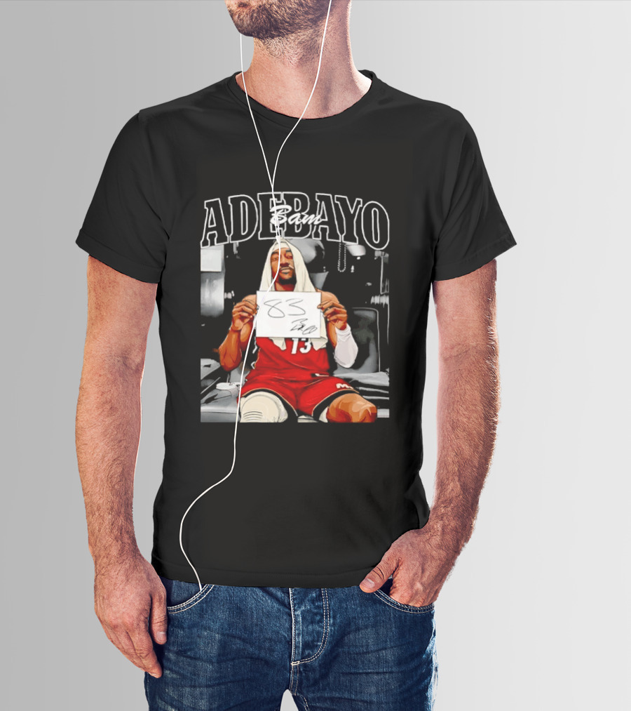 Miami Heat Bam Adebayo Number 13 83 Points T-Shirt