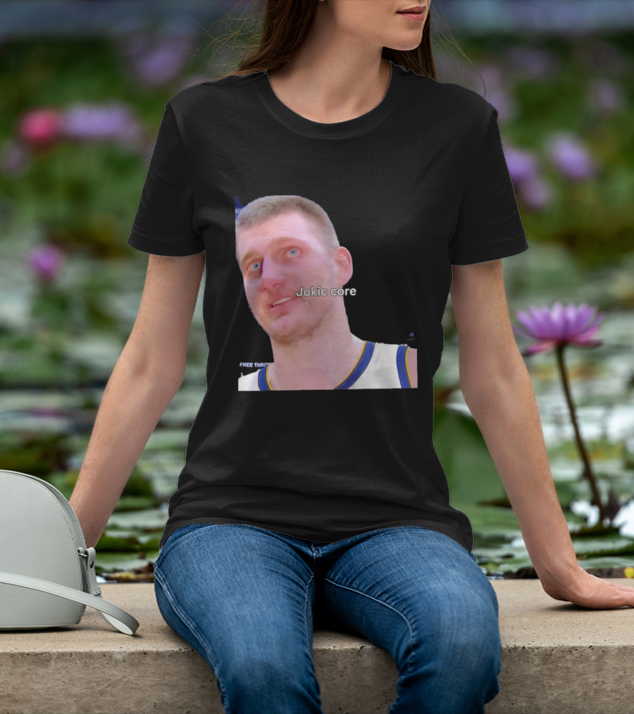 Jokic Core Nikola Jokic Free Throw Basketball T-Shirt