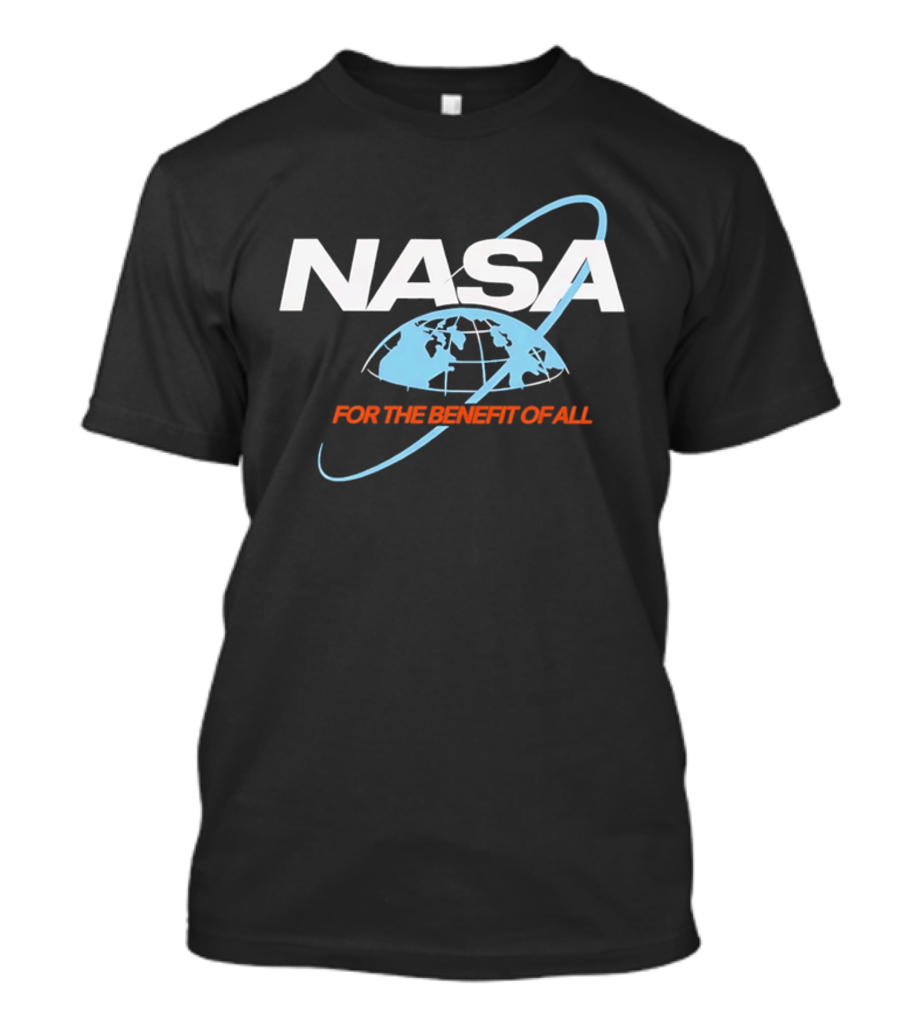 NASA For The Benefit Of All With Space Globe T-Shirt
