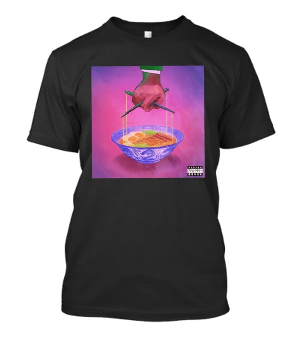 Parental Advisory Explicit Content Ramen Puppet Master Japanese Noodles Bowl T-Shirt