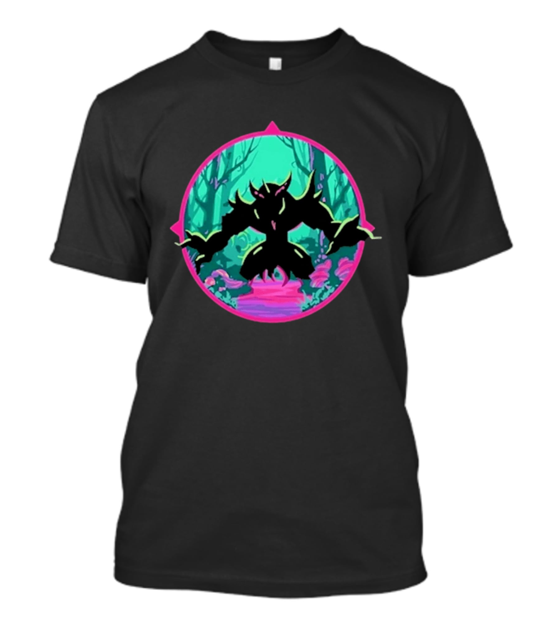 Pokemon Go Wild Area Grimmsnarl Forest T-Shirt