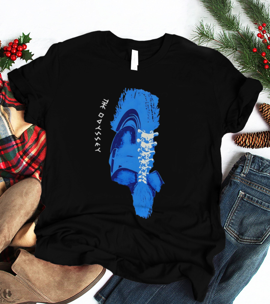 The Odyssey Greek Spartan Corinthian Helmet T-Shirt