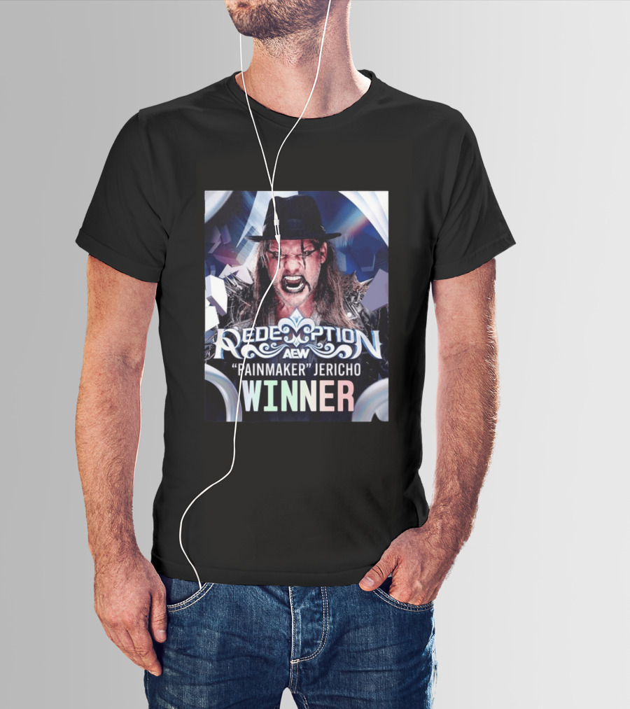 Redemption AEW "Painmaker" Jericho Winner 2026 T-Shirt