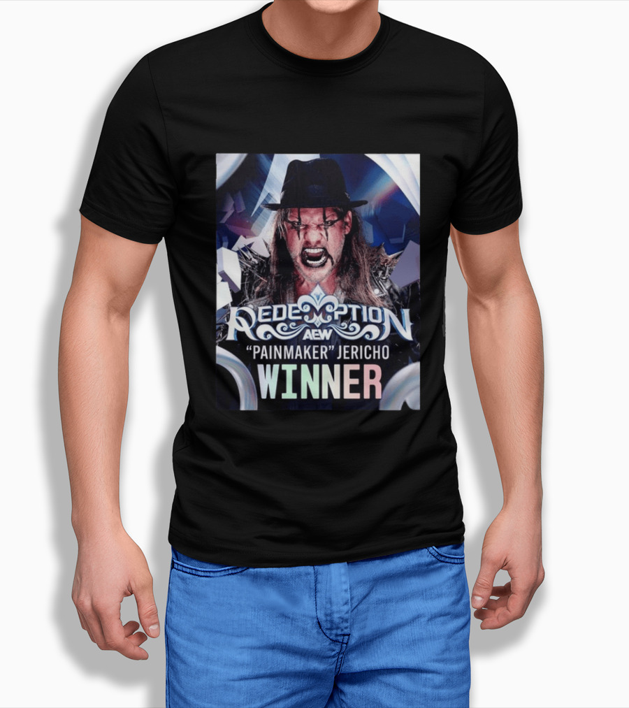 Redemption AEW "Painmaker" Jericho Winner 2026 T-Shirt