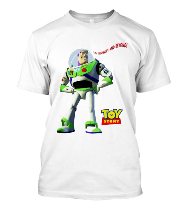 Buzz Lightyear To Infinity And Beyond Toy Story Pixar T-Shirt