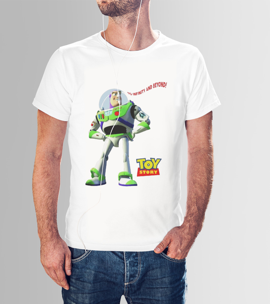 Buzz Lightyear To Infinity And Beyond Toy Story Pixar T-Shirt
