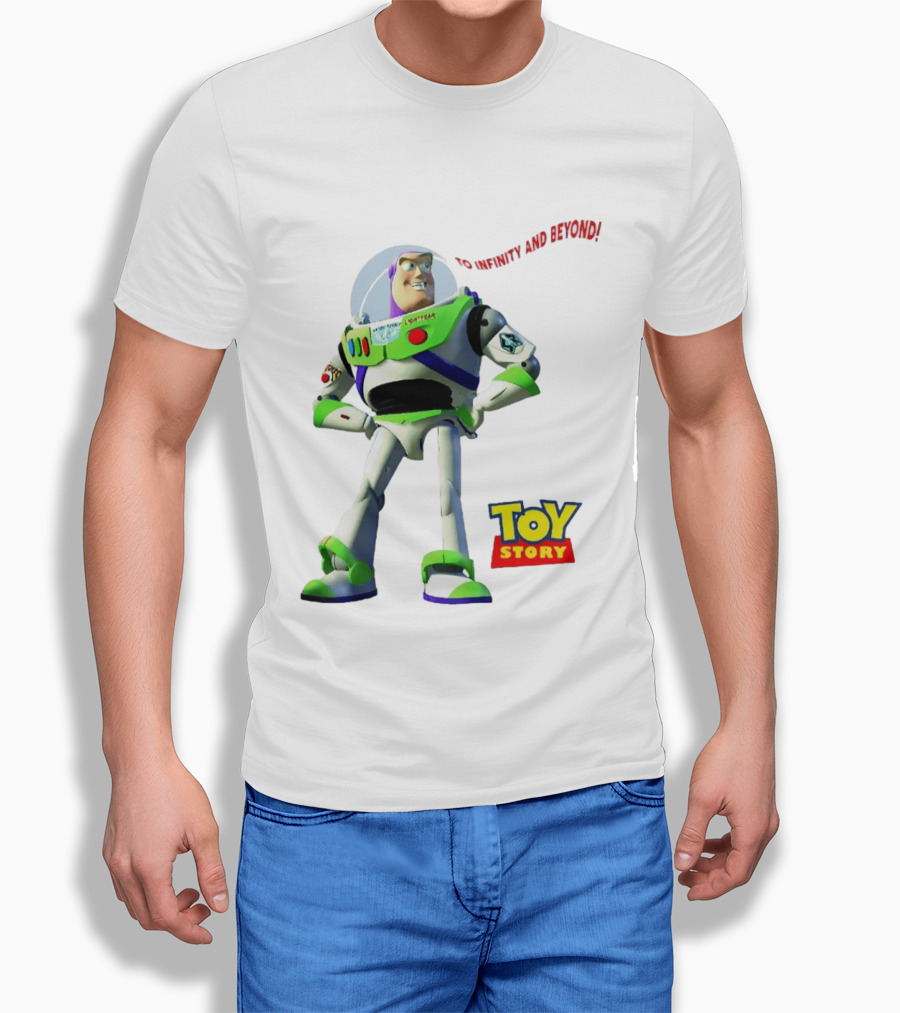 Buzz Lightyear To Infinity And Beyond Toy Story Pixar T-Shirt