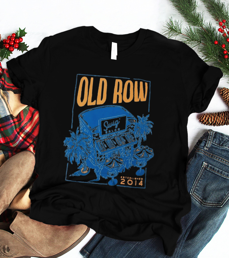 Old Row Swig Tiki Bar Est 2014 T-Shirt