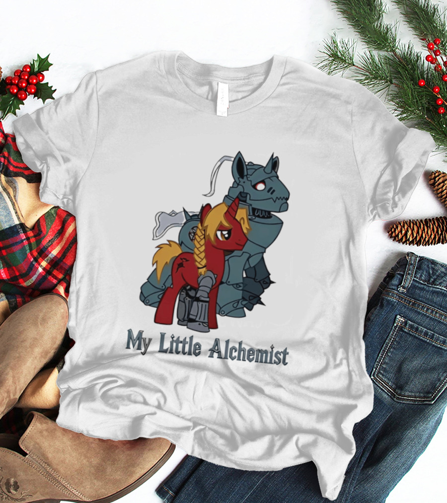 Fullmetal Alchemist My Little Pony Crossover My Little Alchemist T-Shirt