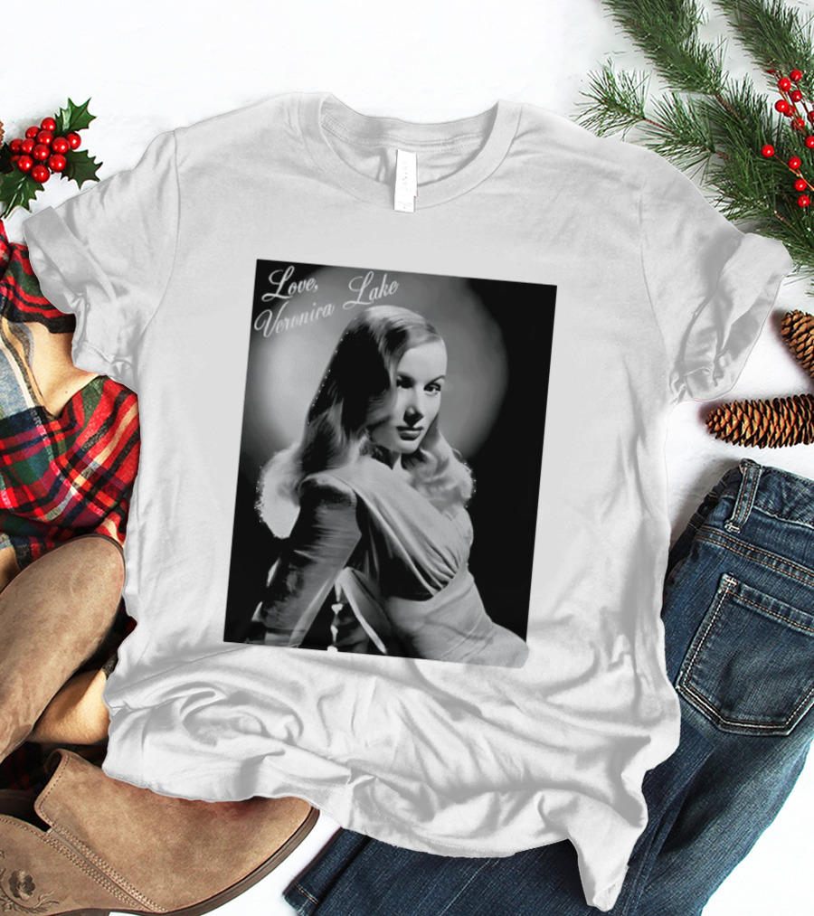Veronica Lake Vintage Hollywood Glamour T-Shirt