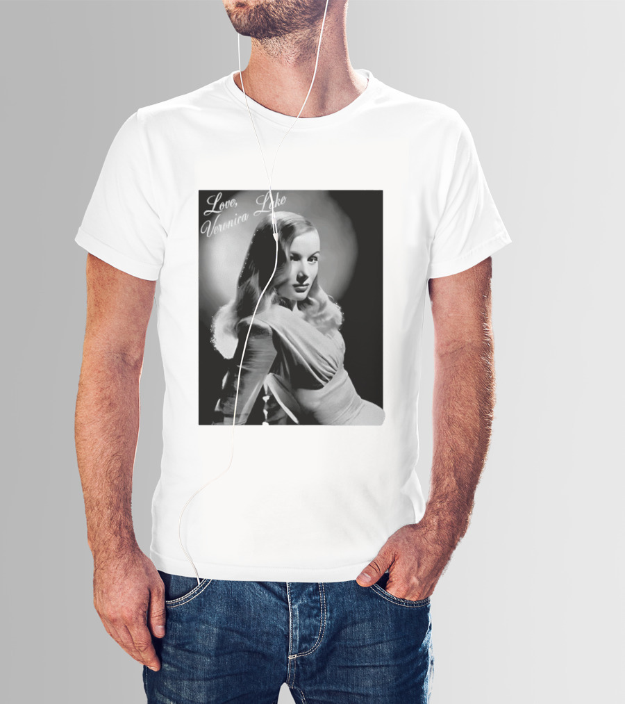 Veronica Lake Vintage Hollywood Glamour T-Shirt