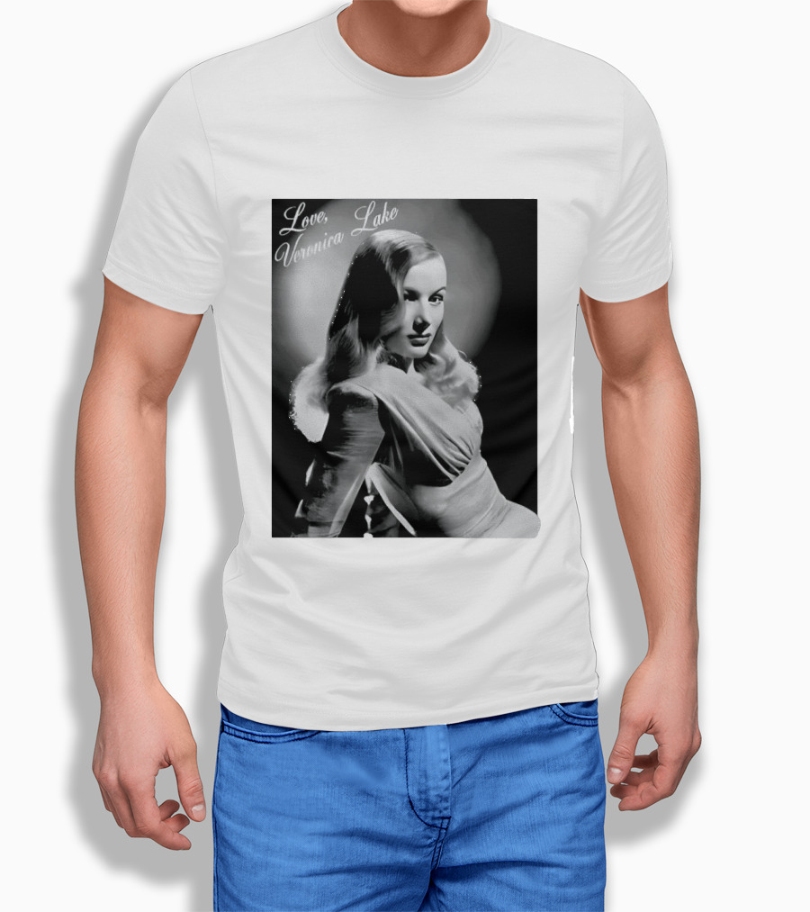 Veronica Lake Vintage Hollywood Glamour T-Shirt