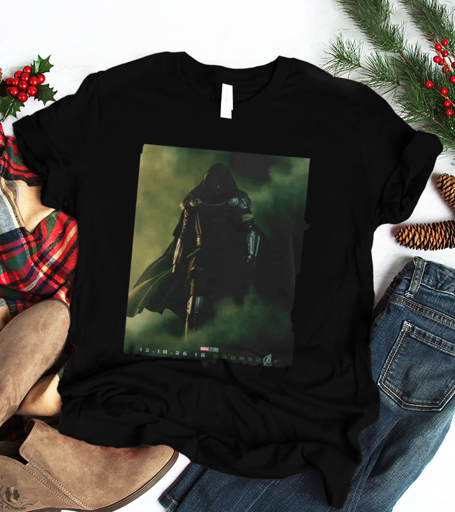 Avengers Doomsday Marvel Studios Dr Doom In Theaters December 18 2026 T-Shirt
