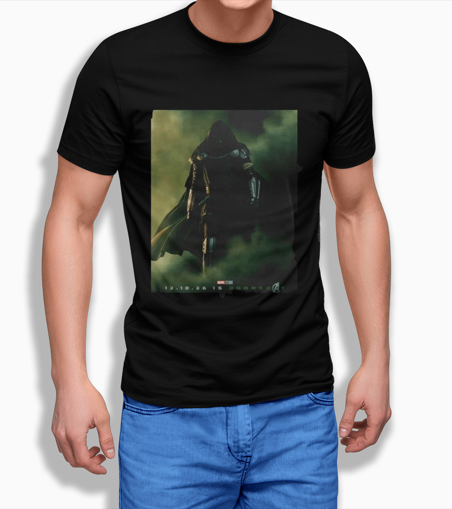 Avengers Doomsday Marvel Studios Dr Doom In Theaters December 18 2026 T-Shirt