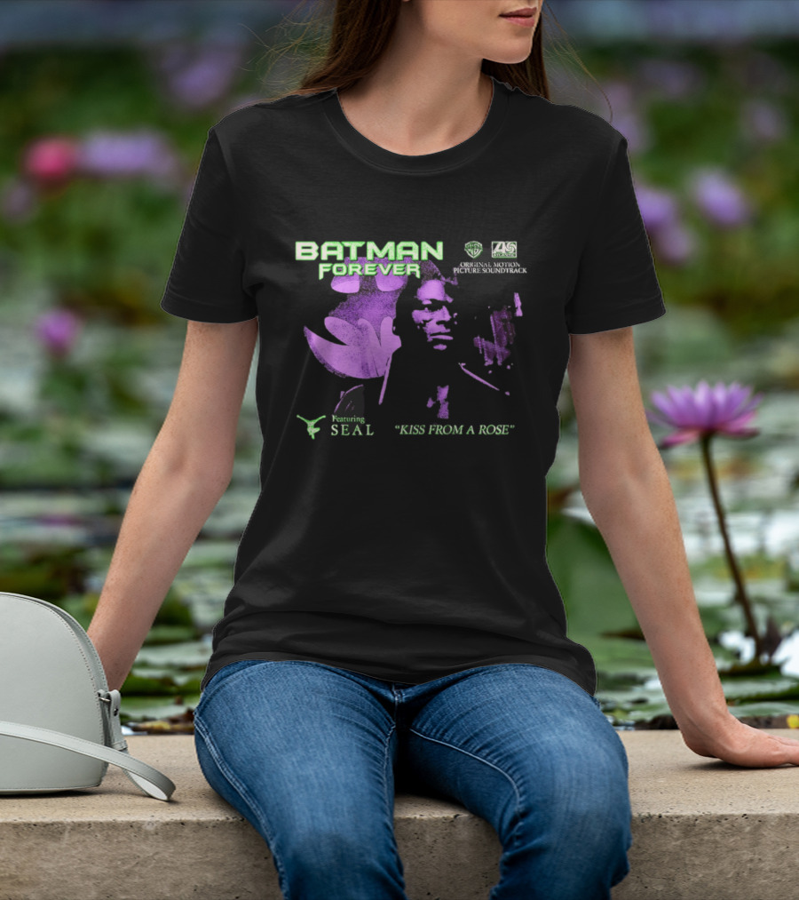 Batman Forever Original Motion Picture Soundtrack Kiss From A Rose Featuring Seal T-Shirt