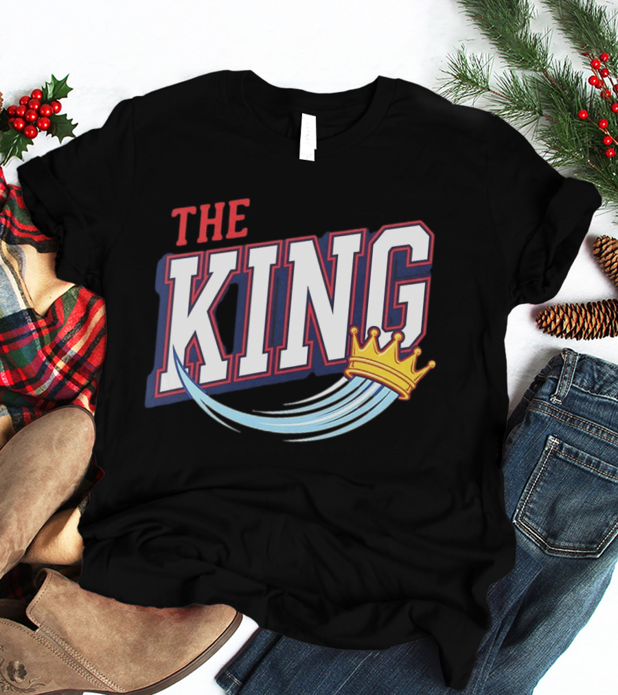 THE KING LeBron James Philadelphia 76ers NBA 2026 T-Shirt