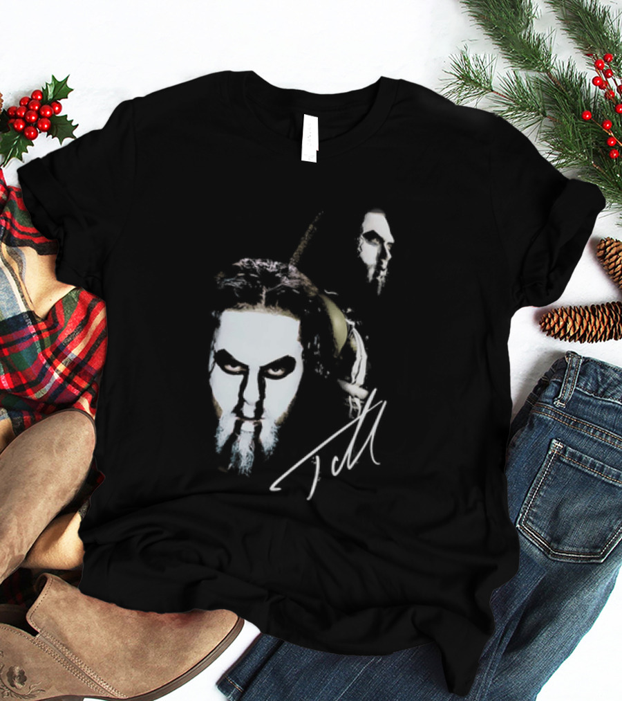 Luchasaurus Mask Illustration AEW Jell Signature T-Shirt