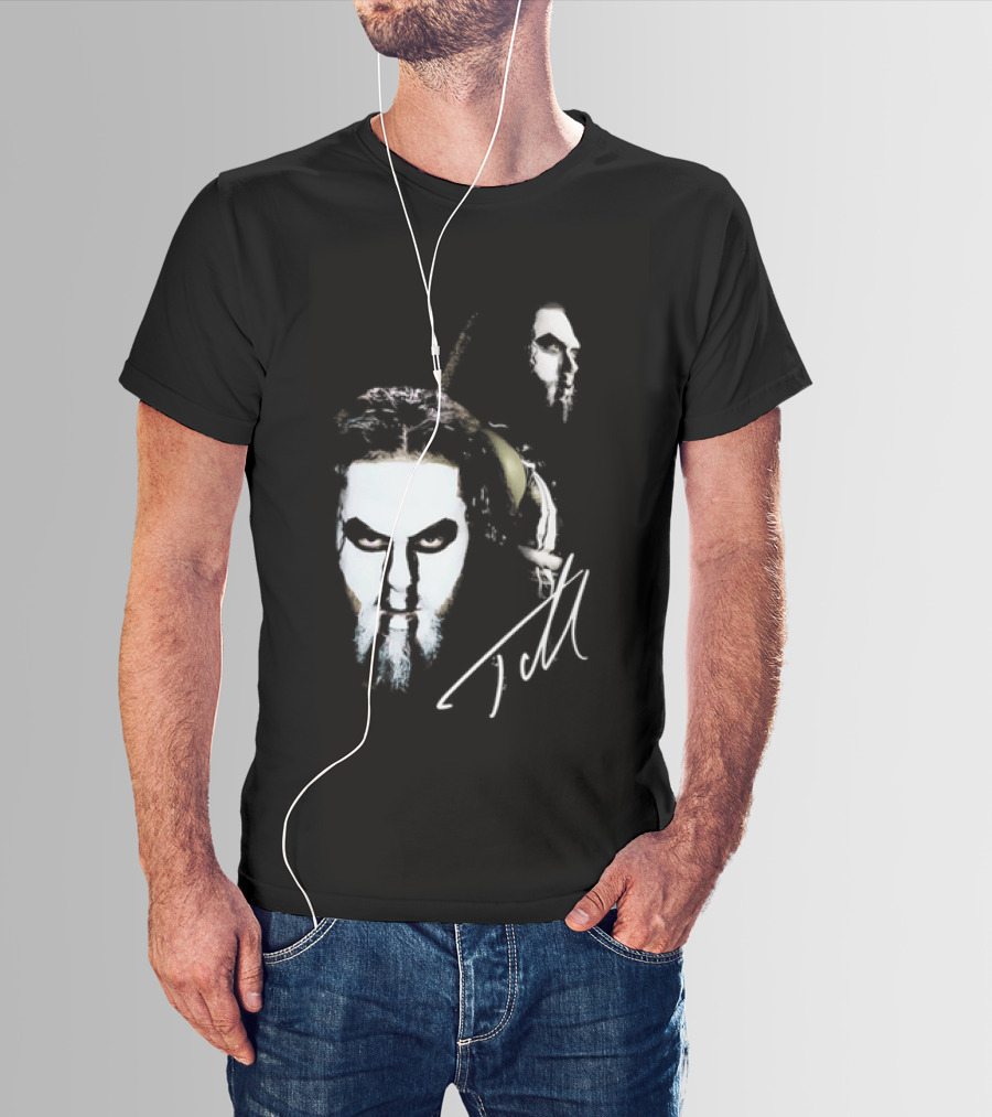 Luchasaurus Mask Illustration AEW Jell Signature T-Shirt