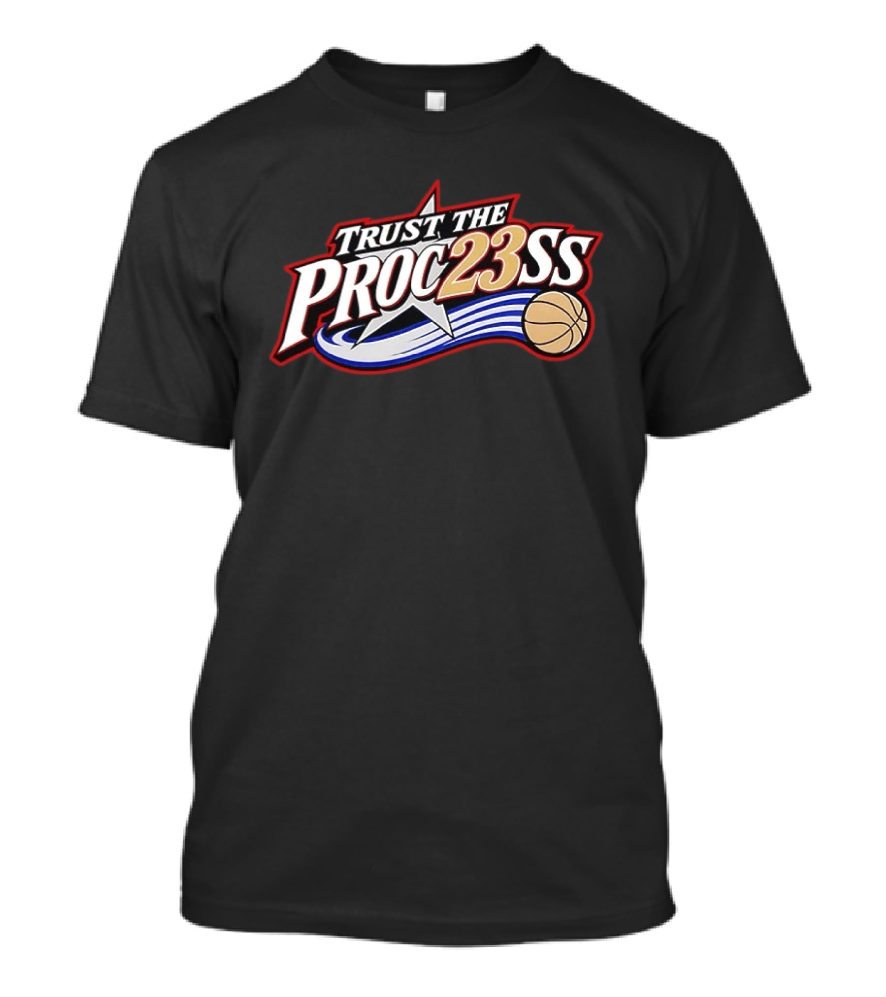 Trust The Proc23ss Michael Jordan Chicago Bulls Basketball Star Player Concept T-Shirt