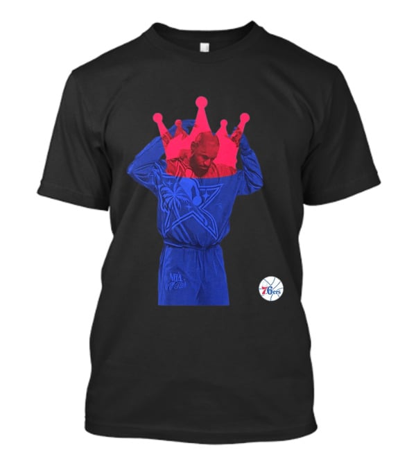 NBA All Star King LeBron James Philadelphia 76ers Season T-Shirt