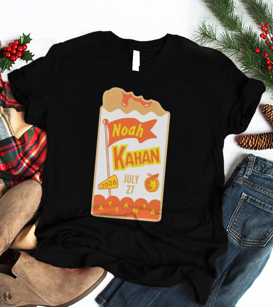 Noah Kahan Atlanta July 27 2026 Event T-Shirt