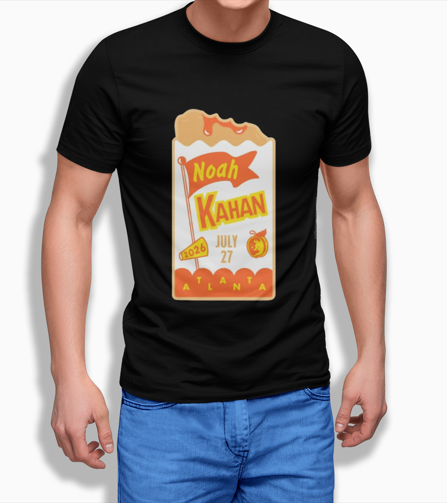 Noah Kahan Atlanta July 27 2026 Event T-Shirt