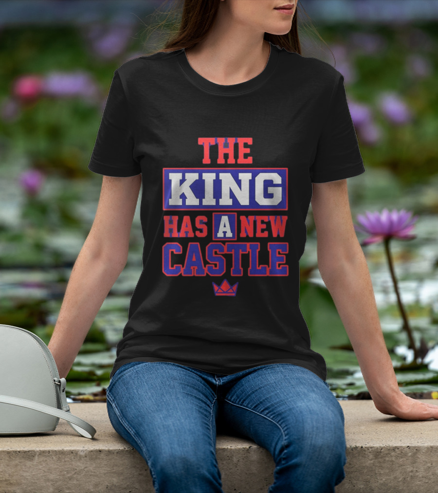 The King Has A New Castle LeBron James Philadelphia 76ers NBA 2026 T-Shirt