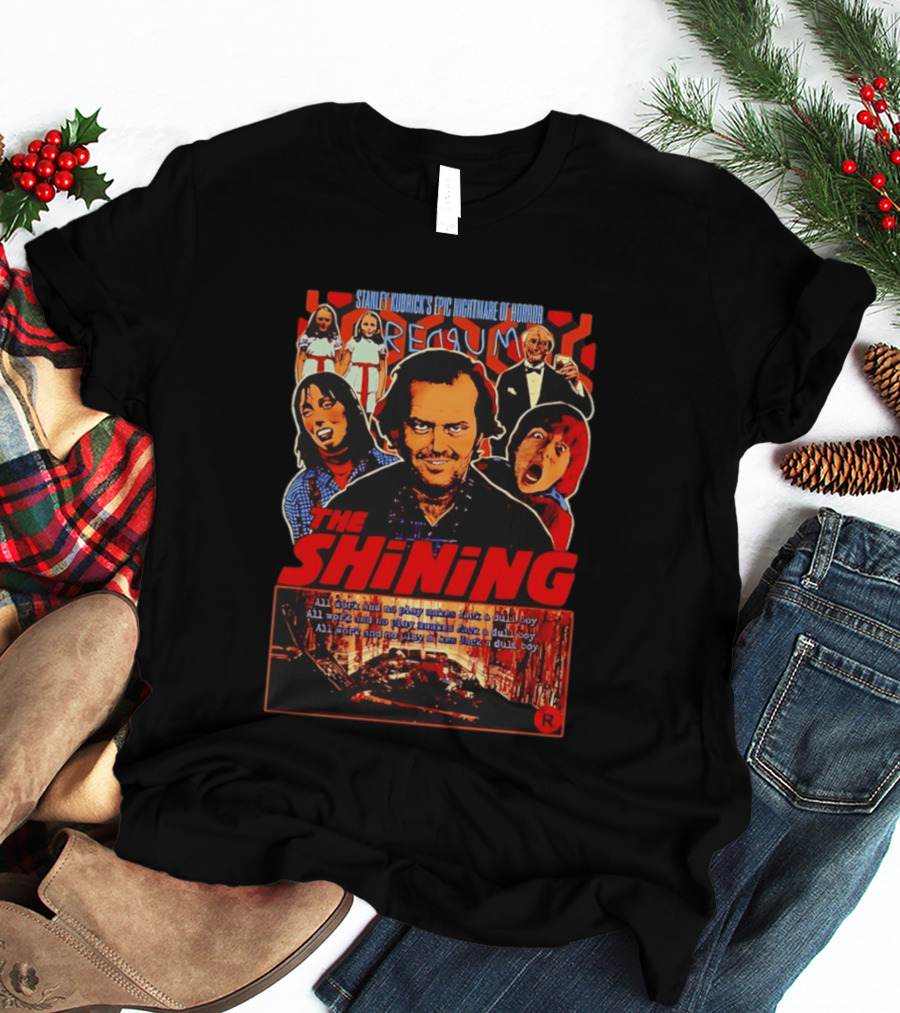 The Shining Stanley Kubrick Epic Nightmare Of Horror REDRUM T-Shirt