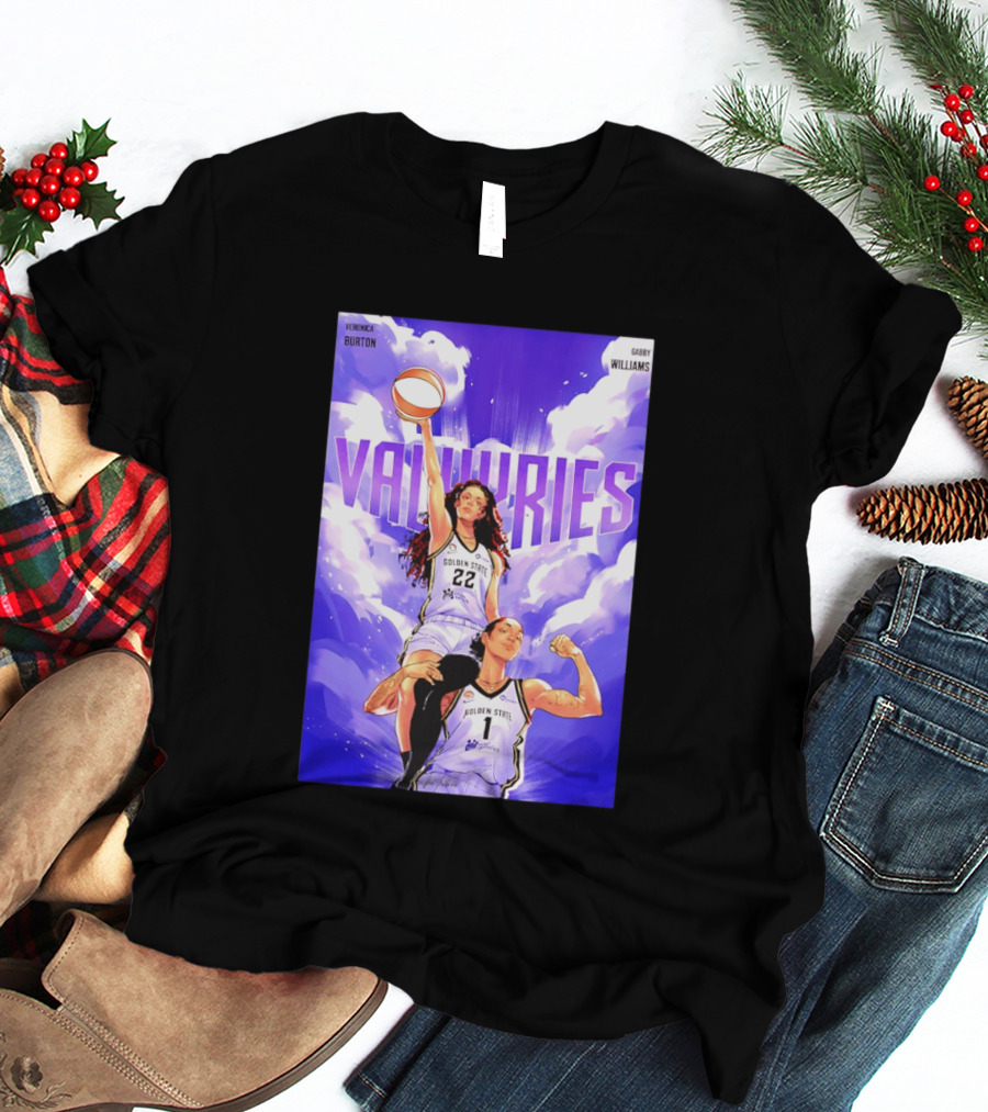 Veronica Burton Gabby Williams Golden State Valkyries Basketball Future T-Shirt
