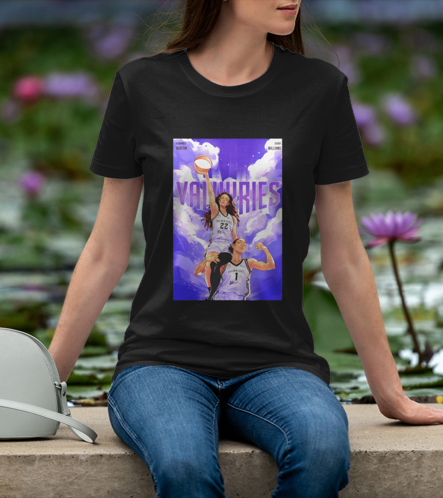 Veronica Burton Gabby Williams Golden State Valkyries Basketball Future T-Shirt
