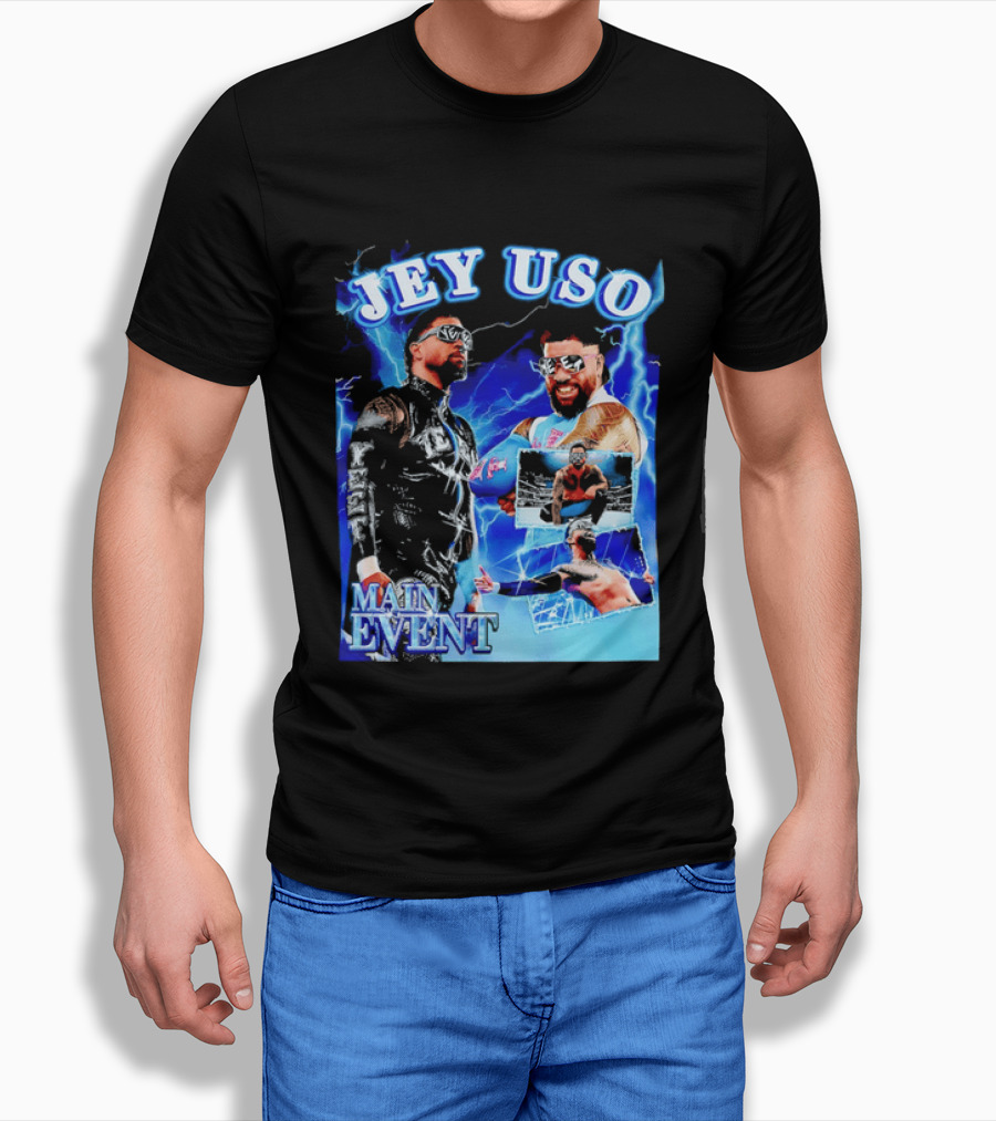Jey Uso Main Event Yeet Energy Wrestling Highlights T-Shirt