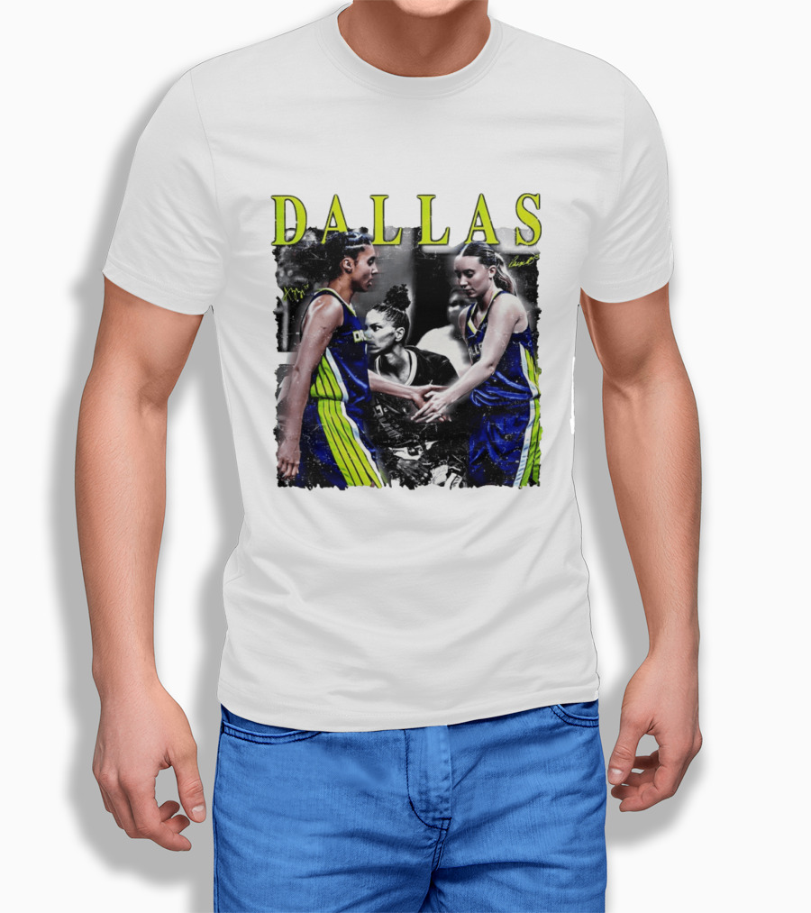 Dallas Wings Azzi Fudd Paige Bueckers WNBA 2026 Signatures T-Shirt