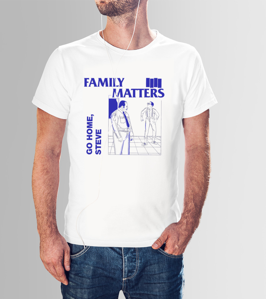 Family Matters Go Home Steve TV Show Humor Scene T-Shirt