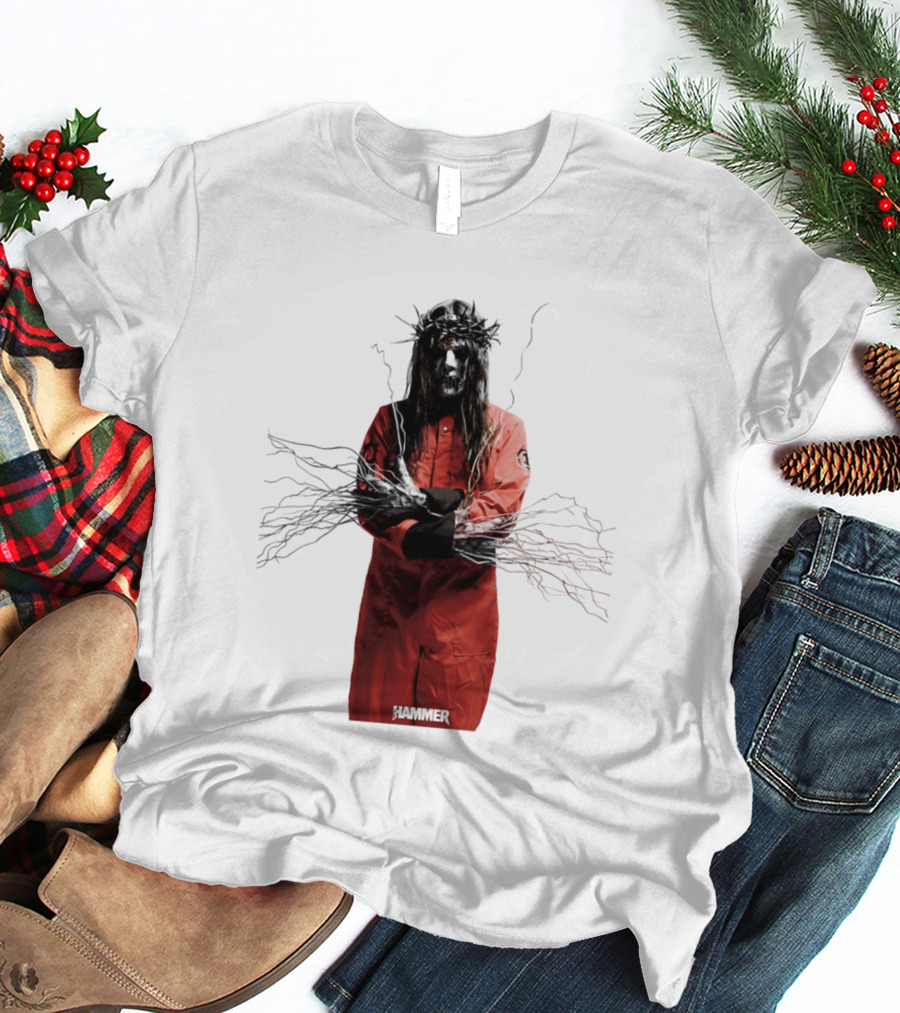 Hammer Joey Jordison Slipknot Red Jumpsuit Roots T-Shirt