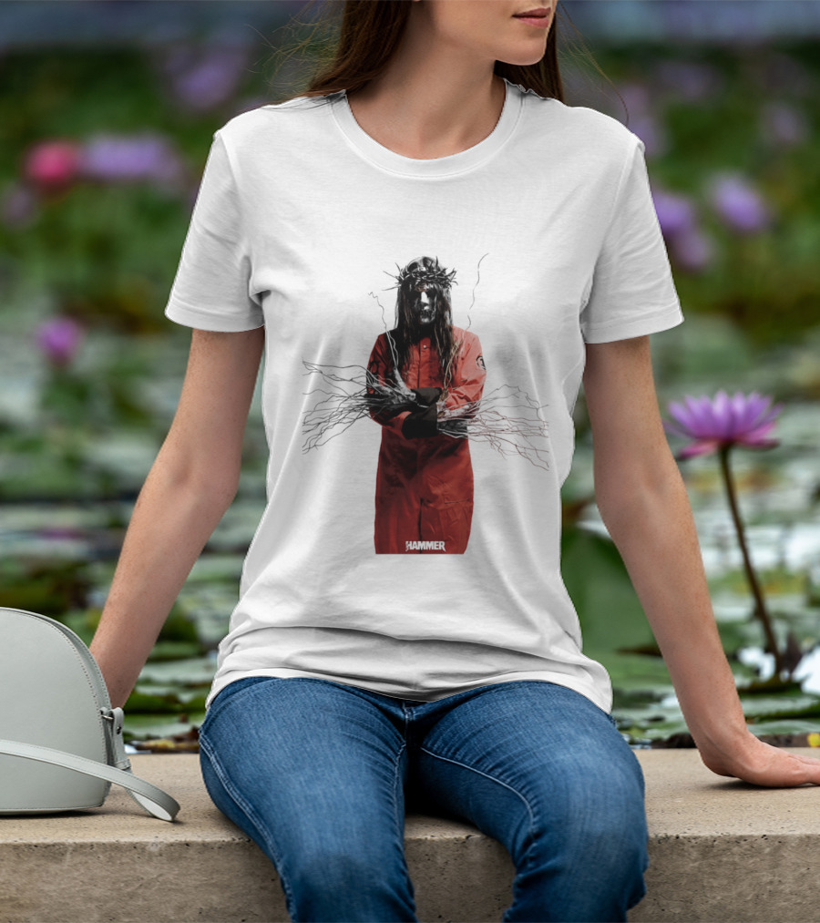 Hammer Joey Jordison Slipknot Red Jumpsuit Roots T-Shirt