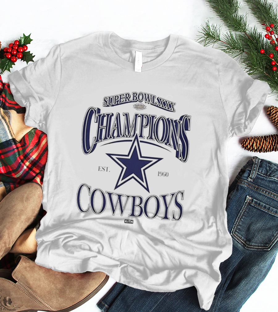 Kith X Cowboys Super Bowl Champions Est 1960 T-Shirt