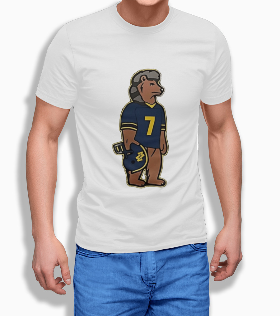 Morgan Wallen Still The Problem Tour 2026 Bear Football Helmet Number 7 T-Shirt