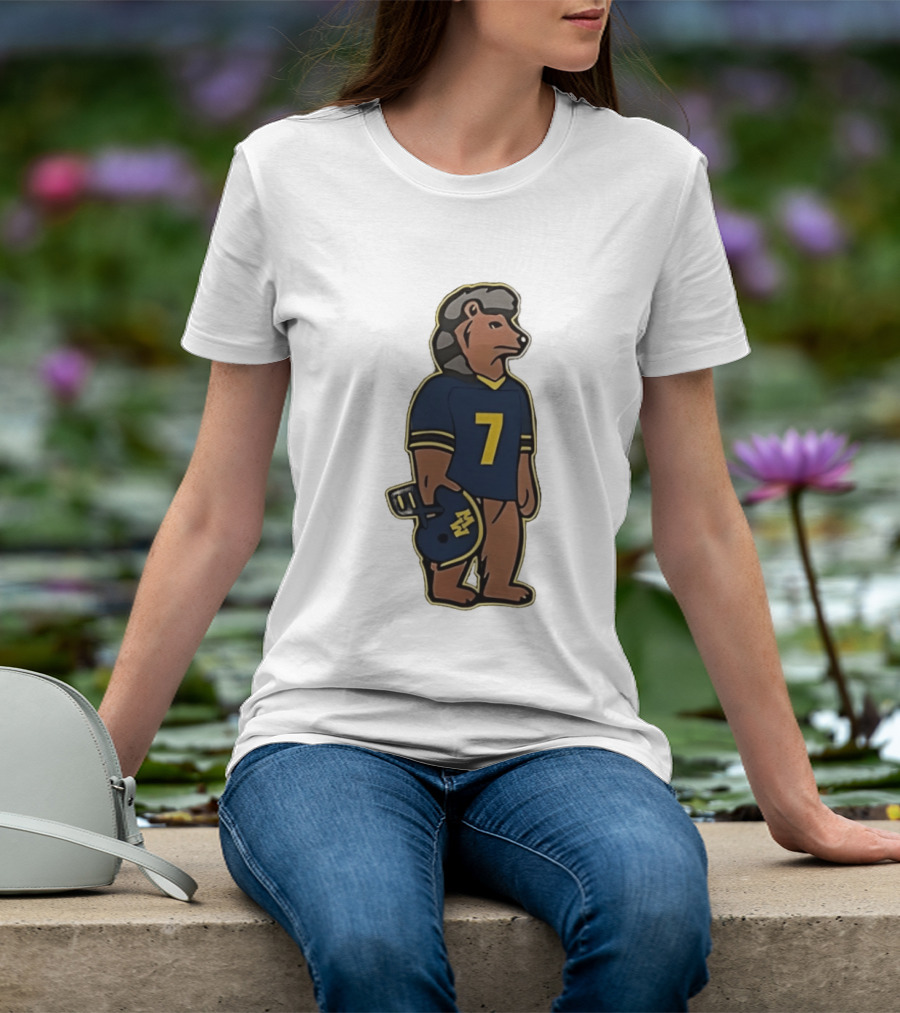 Morgan Wallen Still The Problem Tour 2026 Bear Football Helmet Number 7 T-Shirt