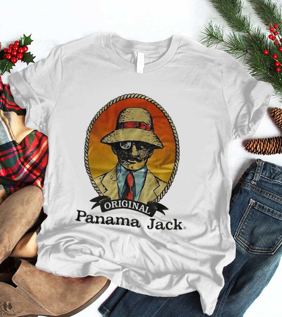 Original Panama Jack Man With Hat And Monocle T-Shirt