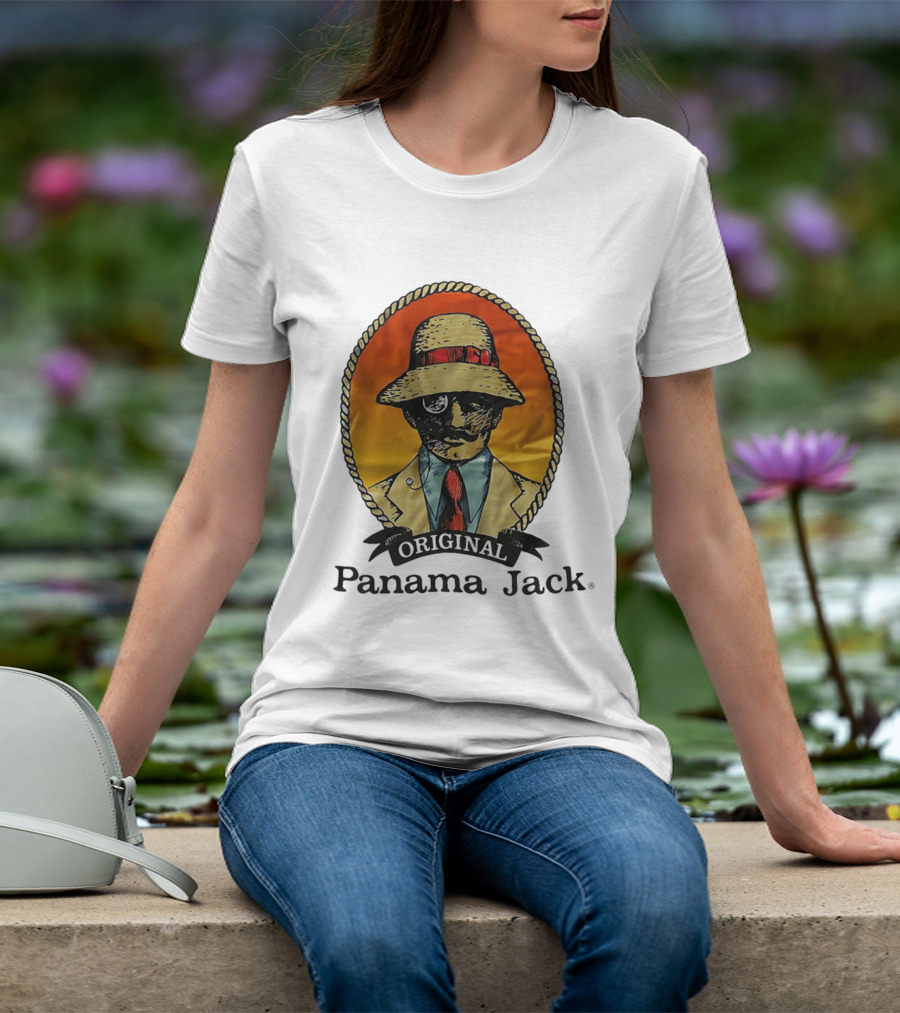 Original Panama Jack Man With Hat And Monocle T-Shirt