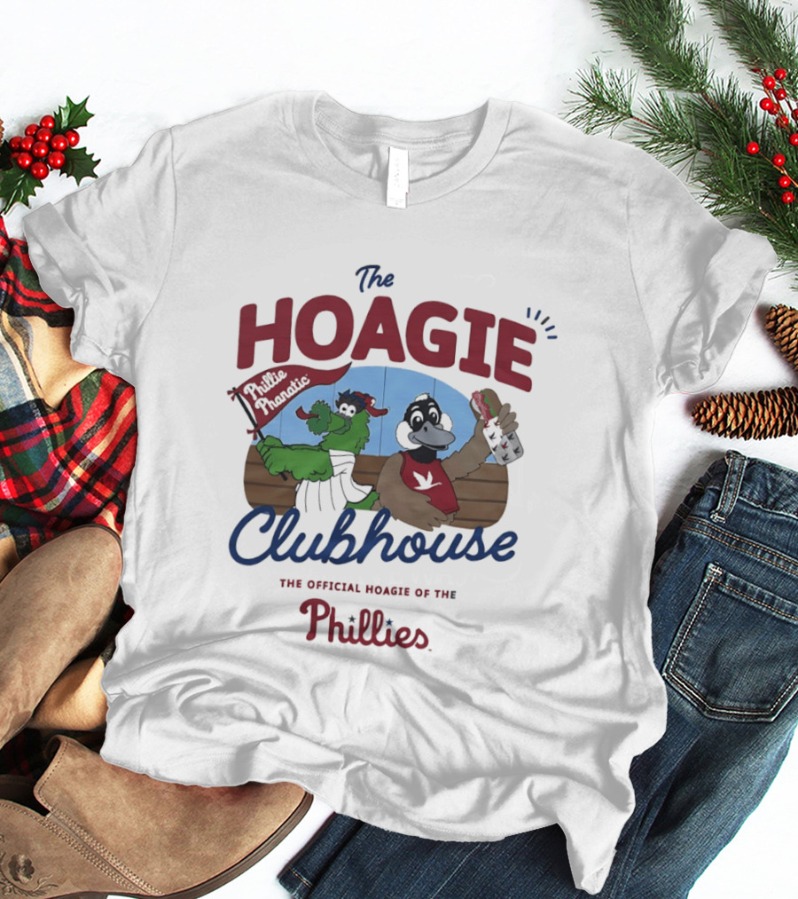 The Hoagie Clubhouse Phillie Phanatic Official Hoagie Of The Phillies T-Shirt