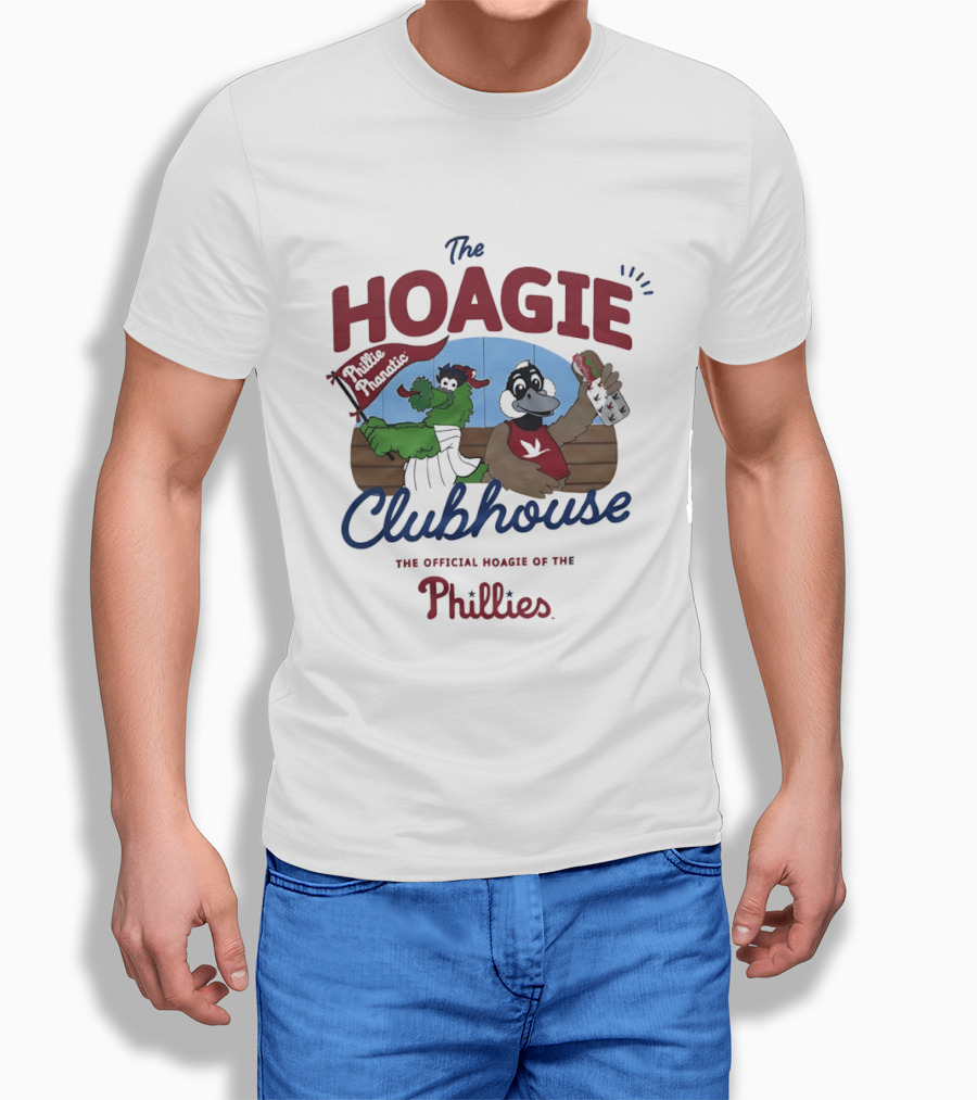 The Hoagie Clubhouse Phillie Phanatic Official Hoagie Of The Phillies T-Shirt