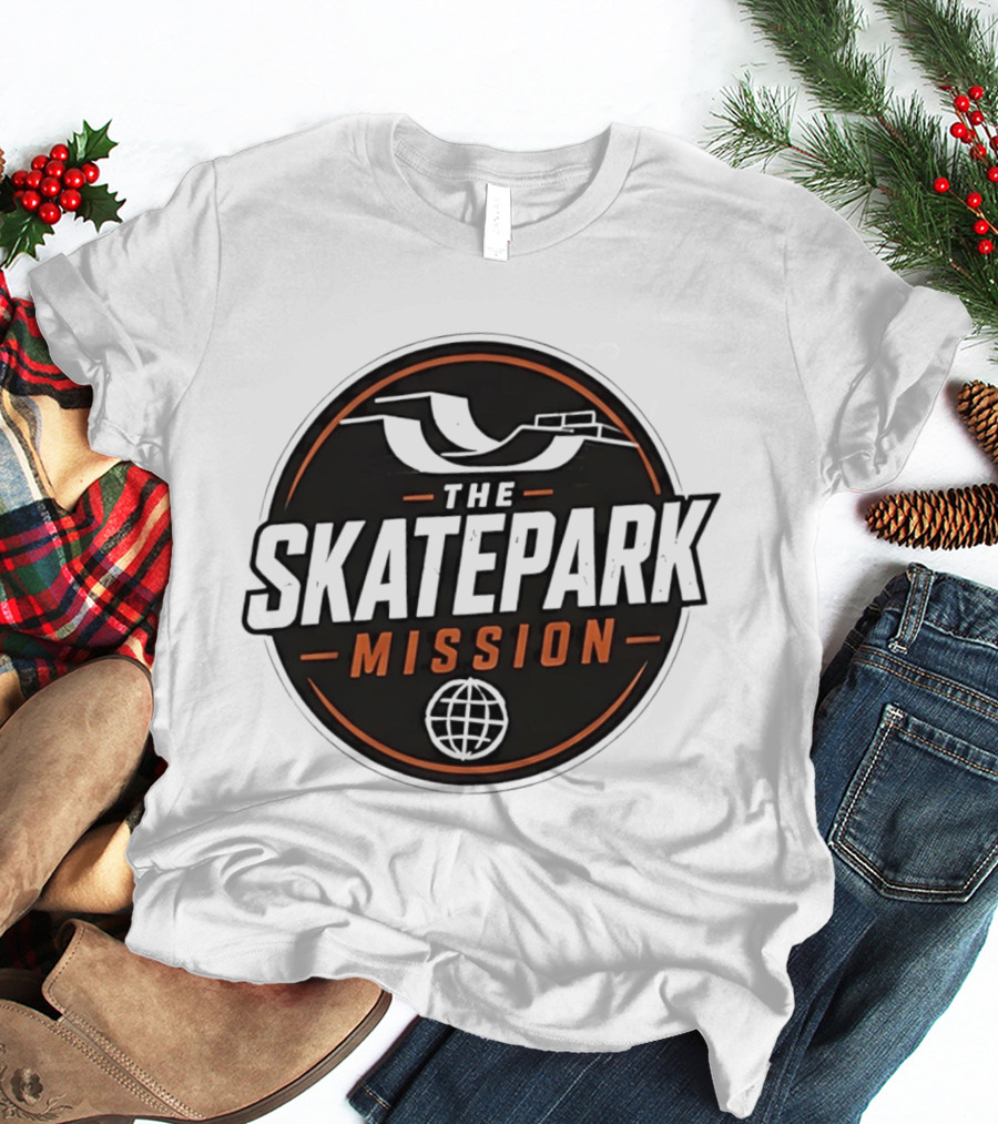 The Skatepark Mission Adventure With Ramp And Globe T-Shirt