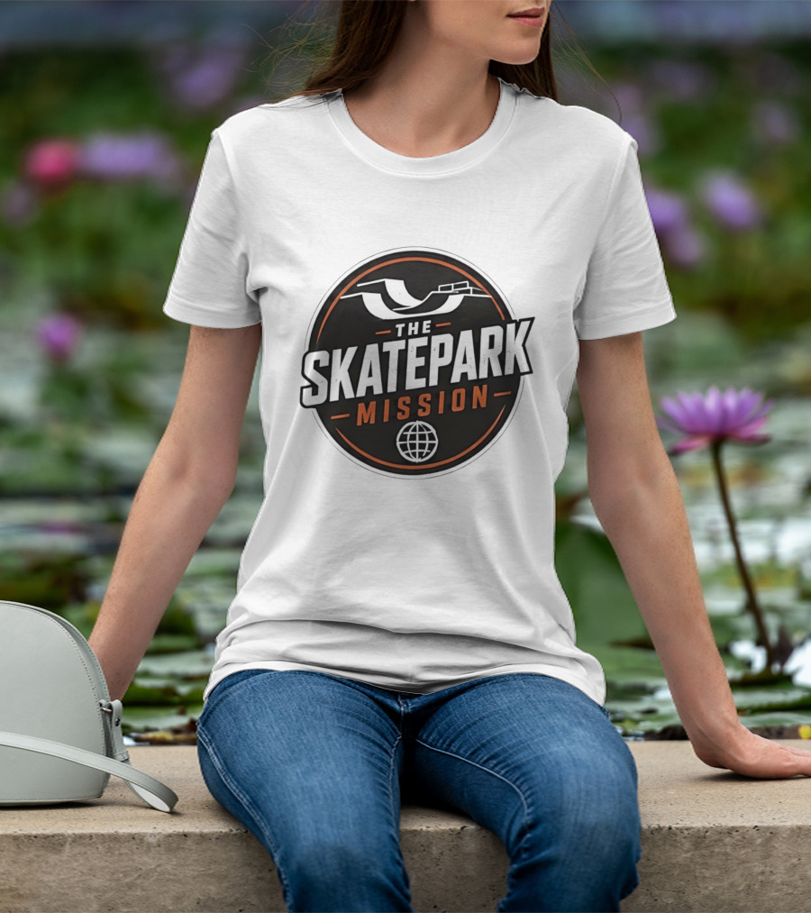 The Skatepark Mission Adventure With Ramp And Globe T-Shirt