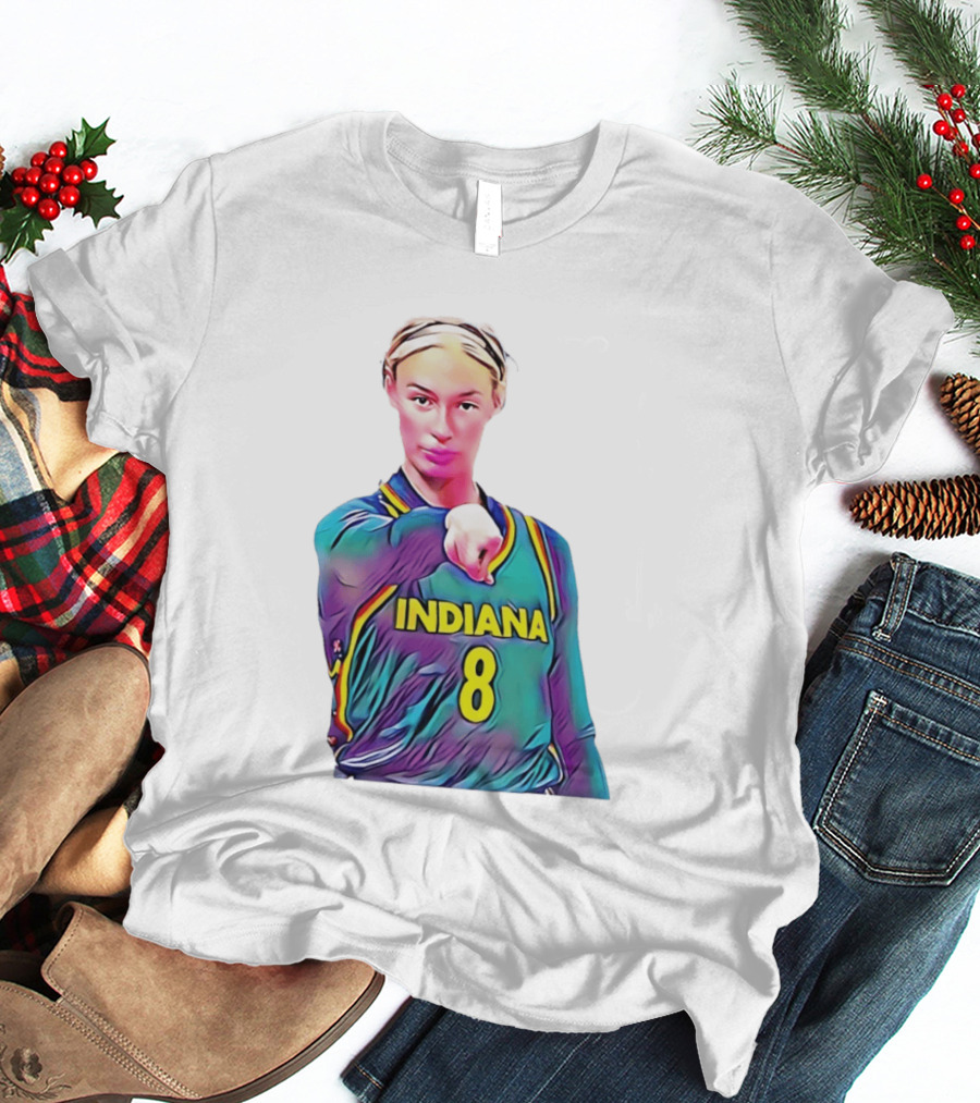 Sophie Cunningham Indiana Number 8 Indiana Fever Basketball Meme T-Shirt