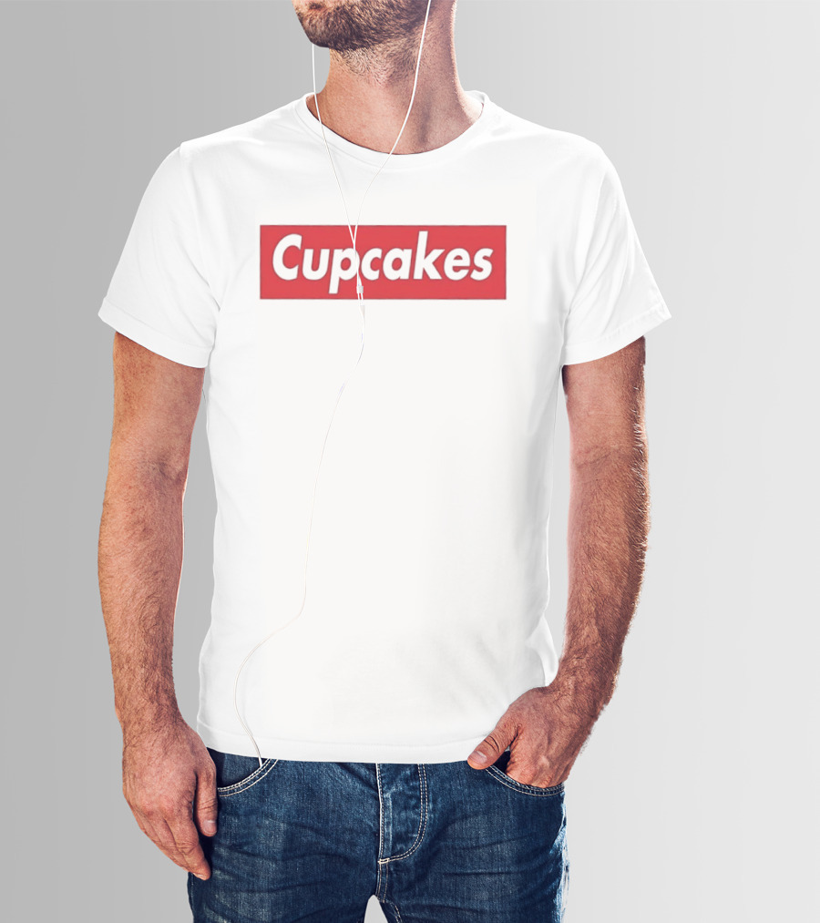 Treat Yourself To Delicious Cupcakes Red Box T-Shirt